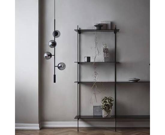 Подвесной светильник iLamp Artis 8149P/4B BK-SM