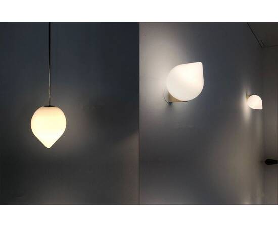 Подвесной светильник iLamp Cento 9571P/1-D300 BR-WH, изображение 2