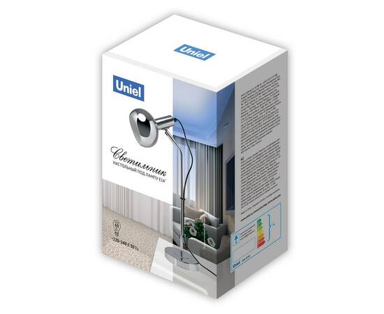 Настольная лампа Uniel UML-B702 E14 PINK UL-00010160, изображение 2