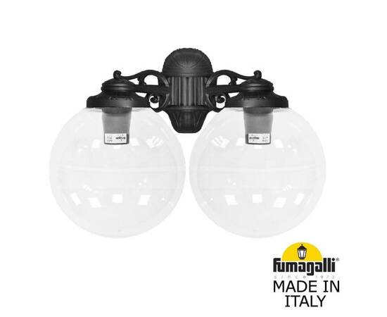 Уличный настенный светильник Fumagalli Globe G30.141.000.AXF1RDN