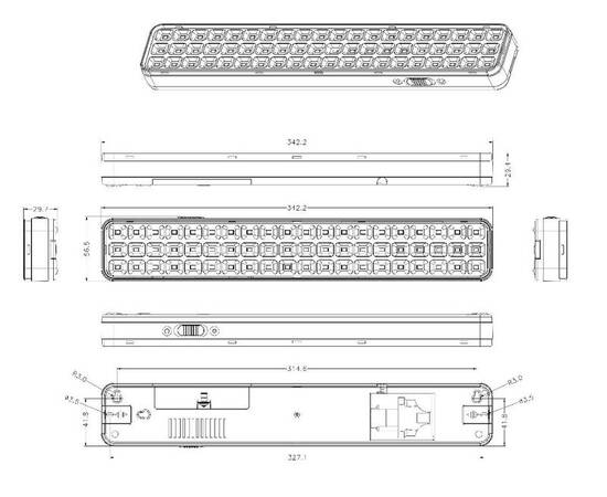 Аварийный светильник Эра DBA-106-0-20 Б0044399, изображение 8