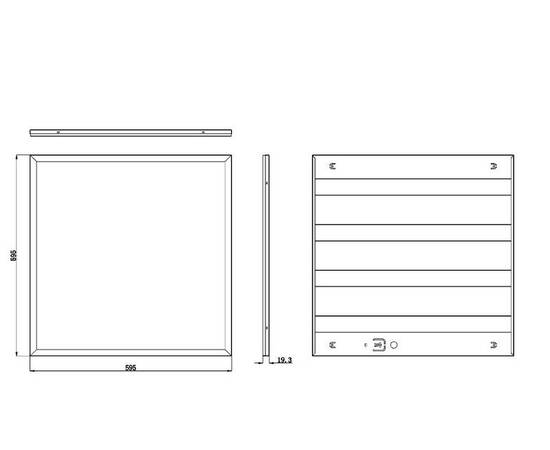 Светодиодная панель Эра SPO-6-48-4K-M (4) Б0035359, изображение 5