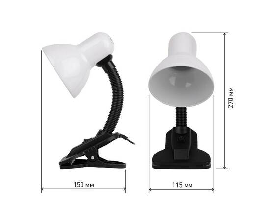 Настольная лампа Эра N-212-E27-40W-W Б0035059, изображение 3