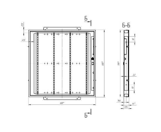 Светодиодная панель Эра SPO-930-9-40K-038 Б0051583, изображение 8