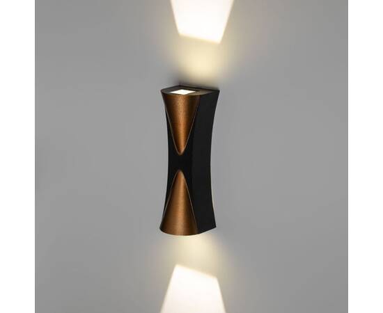 Архитектурный светильник Эра WL43 BK+GD Б0054422