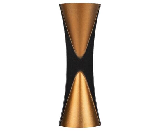 Архитектурный светильник Эра WL43 BK+GD Б0054422, изображение 5