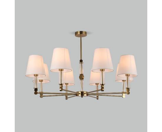Люстра на штанге Eurosvet Conso 60145/8 латунь Smart a061951