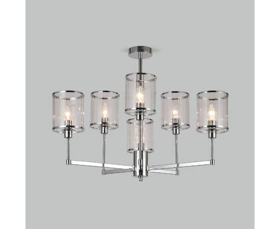 Люстра на штанге Eurosvet Inari 60144/6 хром Smart a061946