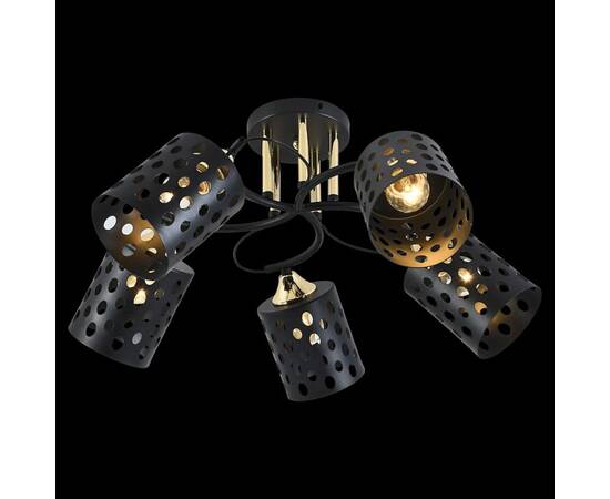 Потолочная люстра Reluce 01385-0.3-05 BK+FGD