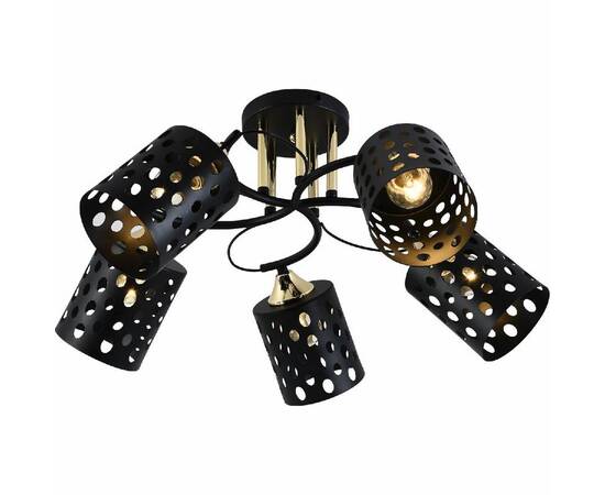 Потолочная люстра Reluce 01385-0.3-05 BK+FGD, изображение 2