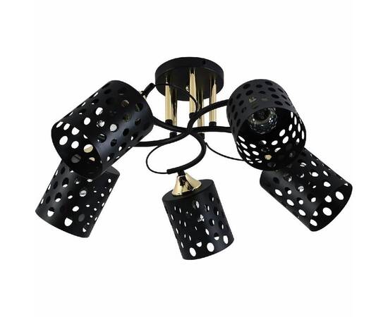 Потолочная люстра Reluce 01385-0.3-05 BK+FGD, изображение 5