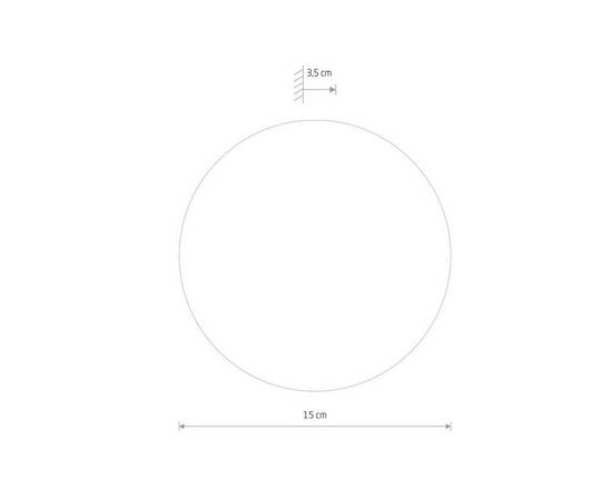 Настенный светильник Nowodvorski Ring Led S 10280, изображение 3