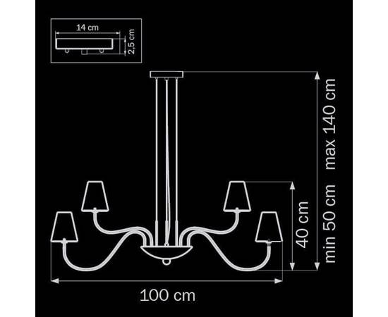 Подвесная люстра Lightstar Diafano 758164, изображение 3