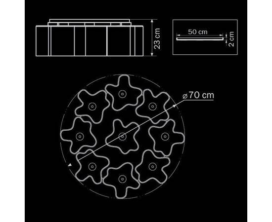 Потолочная люстра Lightstar Nubi 802090, изображение 3