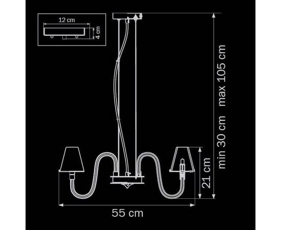 Подвесная люстра Lightstar Bianco 760086, изображение 2