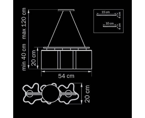Подвесная люстра Lightstar Nubi 802130, изображение 2