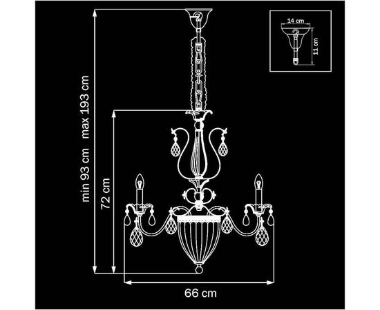 Подвесная люстра Lightstar Schon 790112, изображение 3