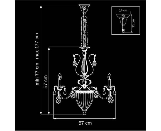 Подвесная люстра Lightstar Schon 790062, изображение 3