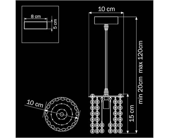 Подвесной светильник Lightstar Cristallo 795312, изображение 3