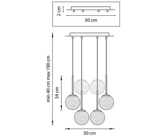 Подвесная люстра Lightstar Bari 815260, изображение 12