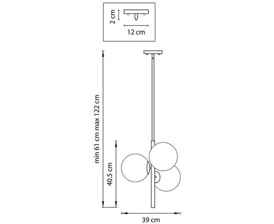 Подвесная люстра Lightstar Croco 815031, изображение 4