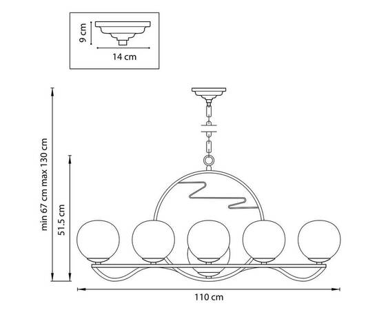 Подвесная люстра Lightstar Enna 762117, изображение 8