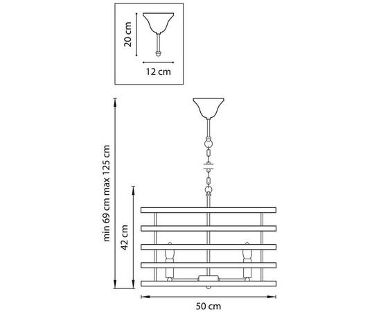 Подвесная люстра Lightstar Epsilon 735050, изображение 6