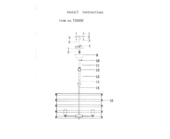 Подвесная люстра Lightstar Epsilon 735050, изображение 7