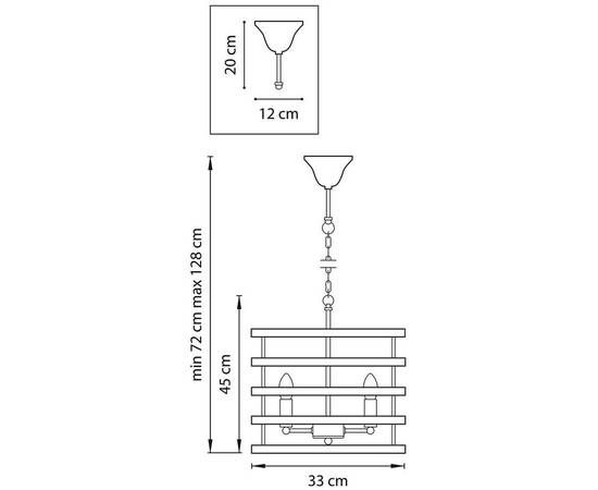 Подвесная люстра Lightstar Epsilon 735030, изображение 6