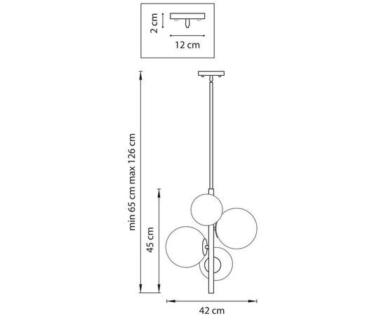 Подвесная люстра Lightstar Croco 815043, изображение 3