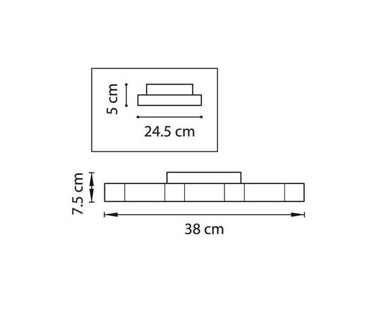 Потолочный светодиодный светильник Lightstar Favo 750072, изображение 4