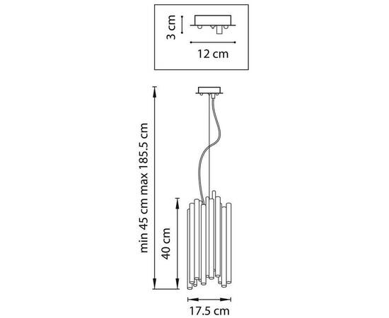 Подвесная люстра Lightstar Savona 816022, изображение 4