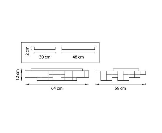 Потолочный светодиодный светильник Lightstar Favo 750161, изображение 3