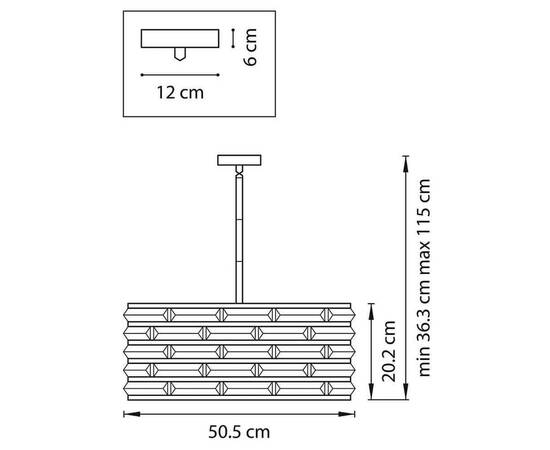 Подвесная люстра Lightstar Amerigo 746068, изображение 3