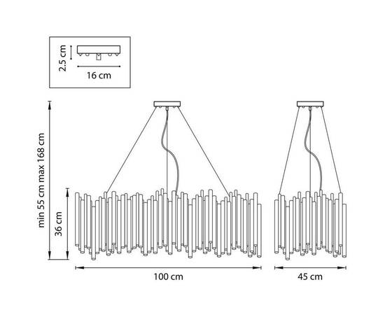 Подвесная люстра Lightstar Savona 816207, изображение 7