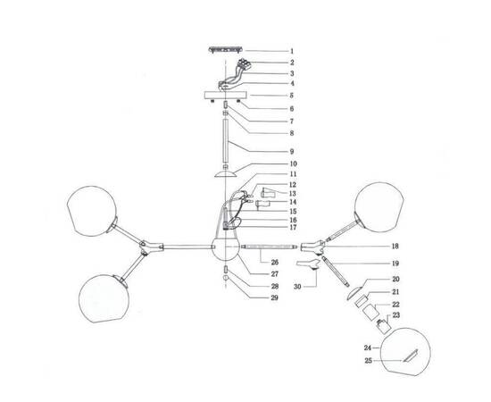 Потолочная люстра Lightstar Beta 785087, изображение 5