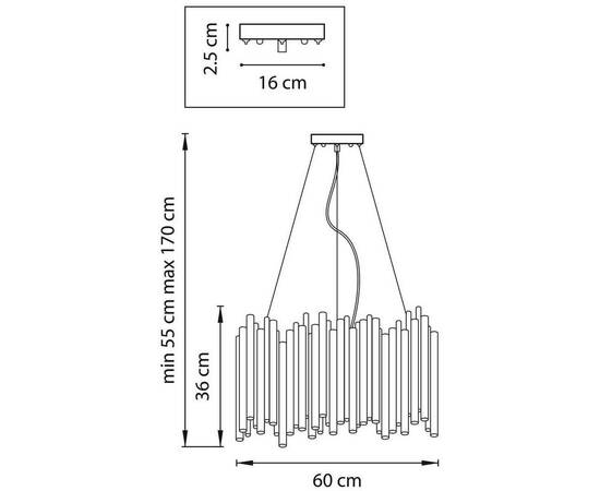 Подвесная люстра Lightstar Savona 816107, изображение 3
