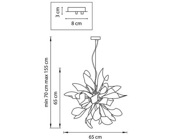 Подвесная люстра Lightstar Turbio 754267, изображение 3