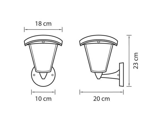 Уличный настенный светодиодный светильник Lightstar Lampione 375670, изображение 2