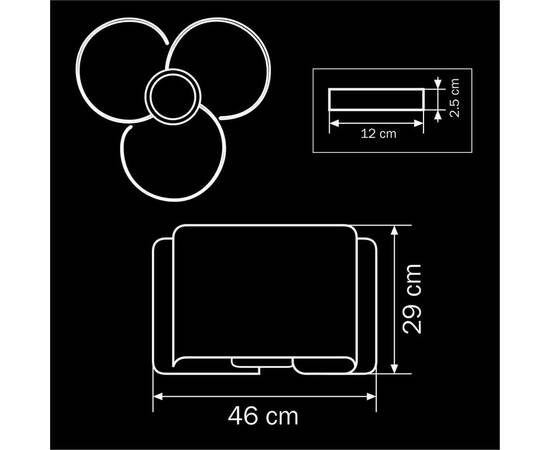 Потолочная люстра Lightstar Simple Light 811 811030, изображение 3