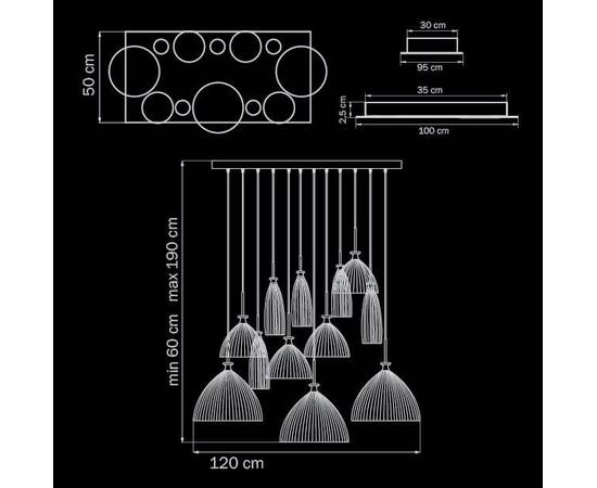 Подвесная люстра Lightstar Simple Light 810 810223, изображение 2
