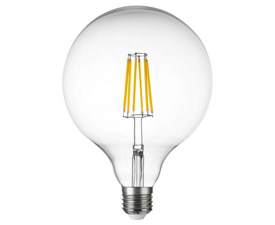 Лампа светодиодная филаментная Lightstar LED Filament E27 10W 3000K груша прозрачная 933202