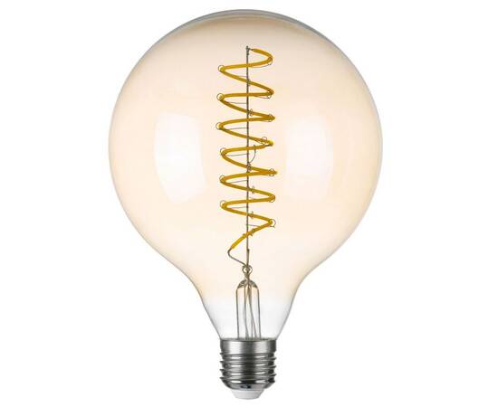 Лампа светодиодная филаментная Lightstar LED Filament E27 8W 4000K груша янтарная 933304