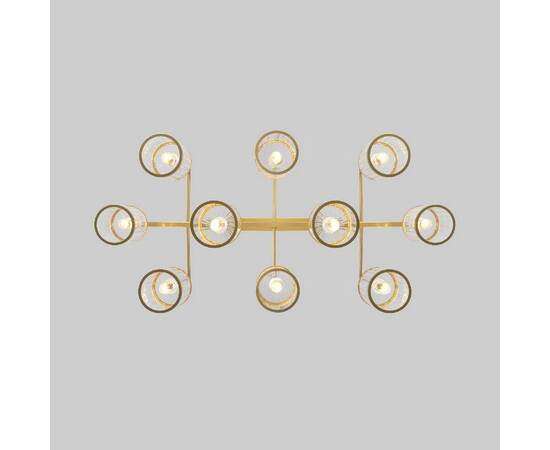 Потолочная люстра Eurosvet Inari 60144/10 золото Smart a061944, изображение 5