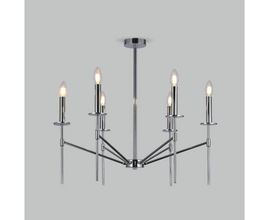 Люстра на штанге Eurosvet Anders 60142/6 хром Smart a061933