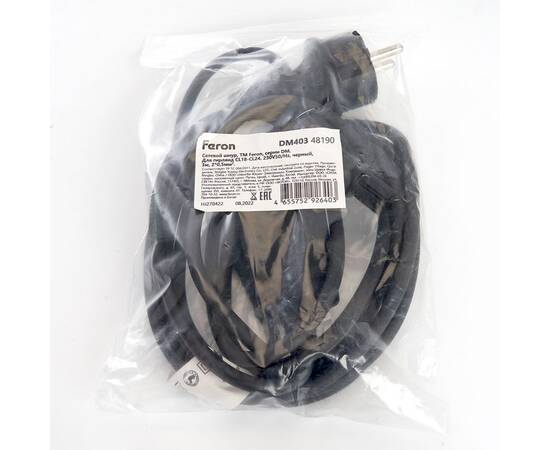 Сетевой шнур для гирлянд Feron DM403 48190, изображение 2