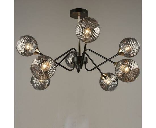 Люстра на штанге Reluce 04898-0.3-08 COFFEE+FGD, изображение 2