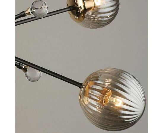 Люстра на штанге Reluce 04901-0.3-06 COFFEE+FGD, изображение 3