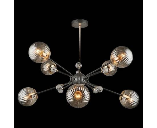 Люстра на штанге Reluce 04901-0.3-08 COFFEE+FGD, изображение 2