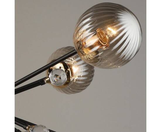 Люстра на штанге Reluce 04901-0.3-08 COFFEE+FGD, изображение 3